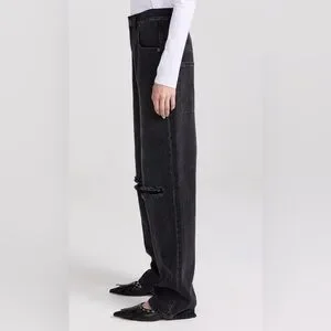 Tibi | Jeans | Tibi Vintage Black Denim Ryder Jean 26s 26
